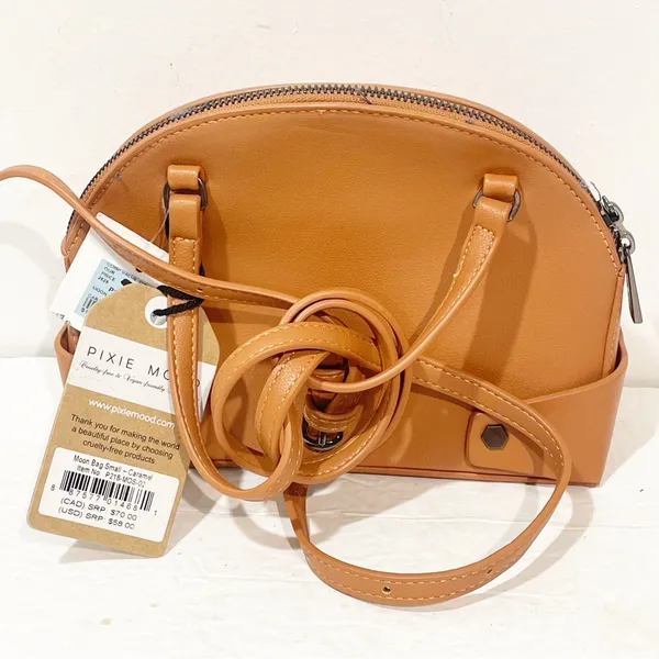 Pixie‎ Mood Tan Moon Bag Purse Crossbody Strap Adjustable NEW - Image 4