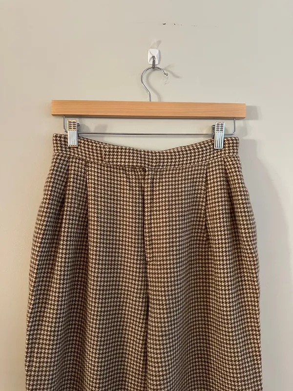 Polo Ralph Lauren Houndstooth Purple Label Trousers - Image 9