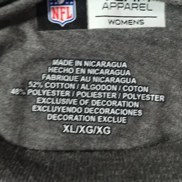 NFL Women's Gray Graphic Monsters of the‎ Midway Chicago Bears Long Sleeve Top - Image 5