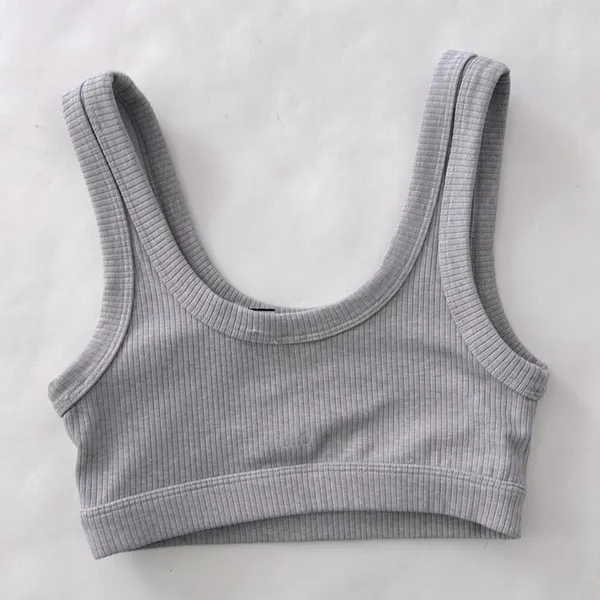 Alo Yoga Wellness Bra in Heather Gray Size XS $89 - Image 4