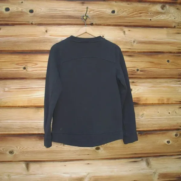 Lululemon Fleece Be True Crew  Pullover Sweatshirt Black - Image 8