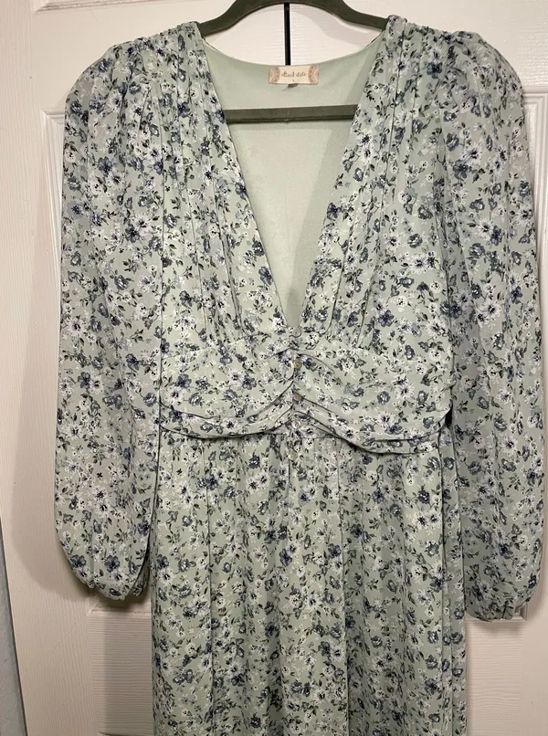 Altar'd State Floral Maxi Dress - Image 2
