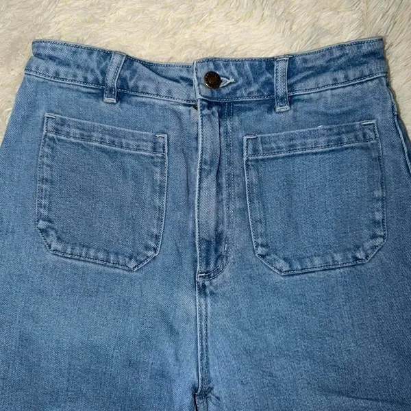 Rollas NWOT High Rise Wide Leg Size 27 - Image 2