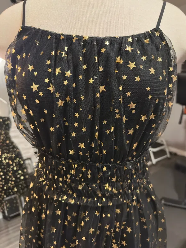 Boutique Dress metallic and black - Image 3