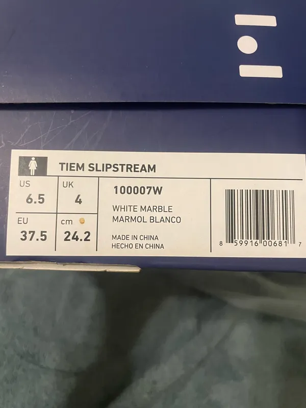 Tiem Spin Shoes White Size 6.5 - Image 5