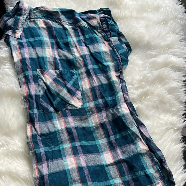 Plaid short sleeve shirt Size undefined - Image 9