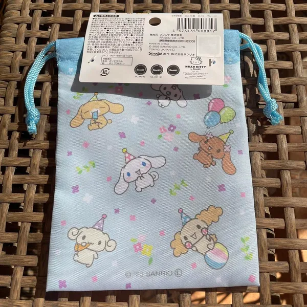 Sanrio Cinnamoroll Small Drawstring Bag - Image 4