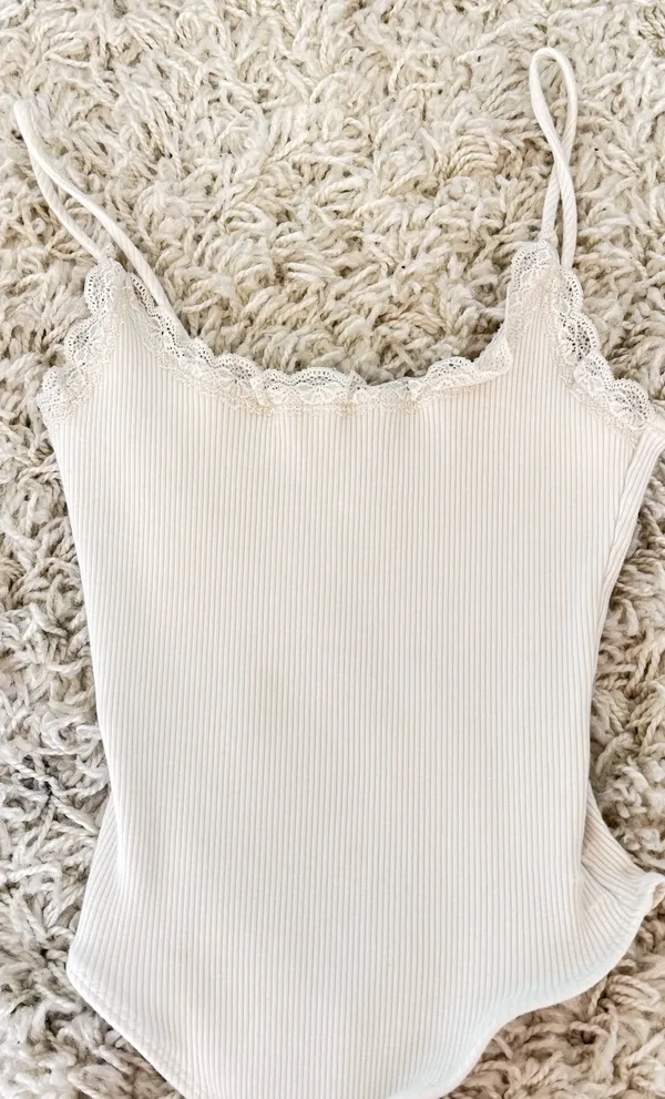 Windsor White Bodysuit Lace - Image 2