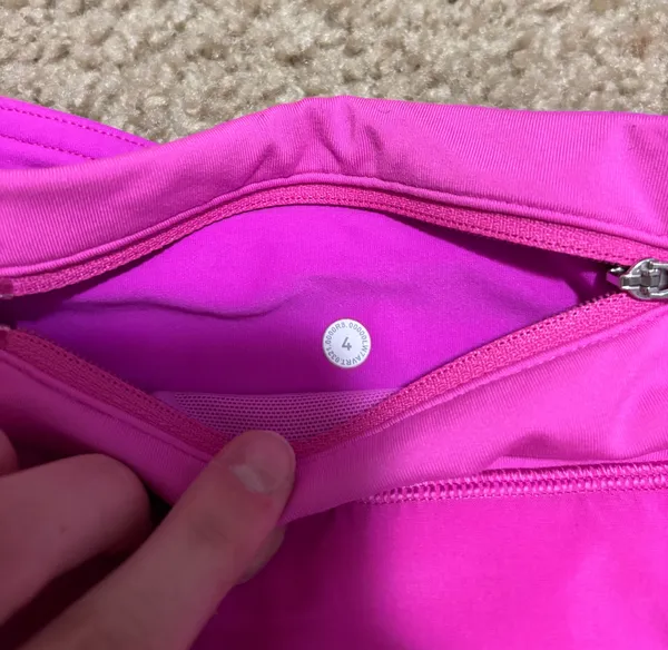 Lululemon Sonic Pink 2.5" Shorts - Image 3
