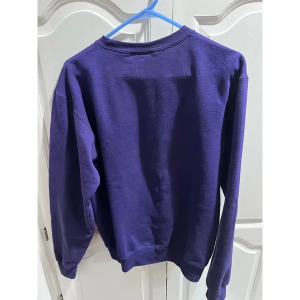 Champion Kansas State University Crewneck Sweatshirt Purple K-State Wildcats S - Image 2