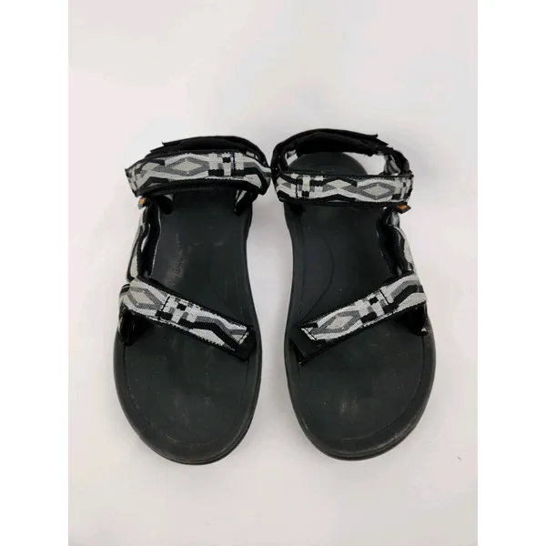 Teva Hurricane SZ‎ 6 Sandals Womens Outdoor Hiking Walking Shoes Geometric Black - Image 3