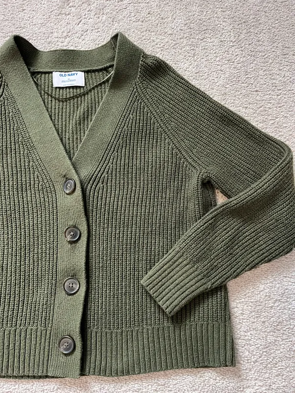 Old Navy Green Cardigan - Image 4