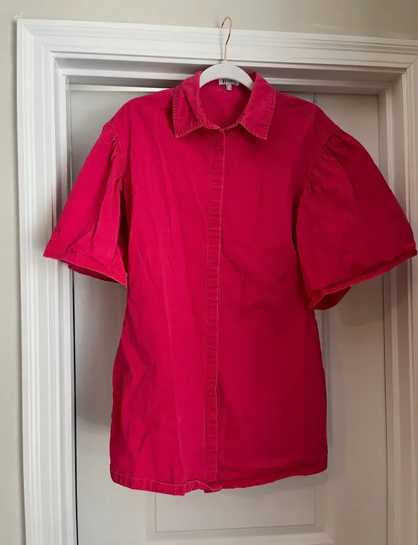 Saressa Mini Dress in Red, Winter Muse Red Size XS - Image 3