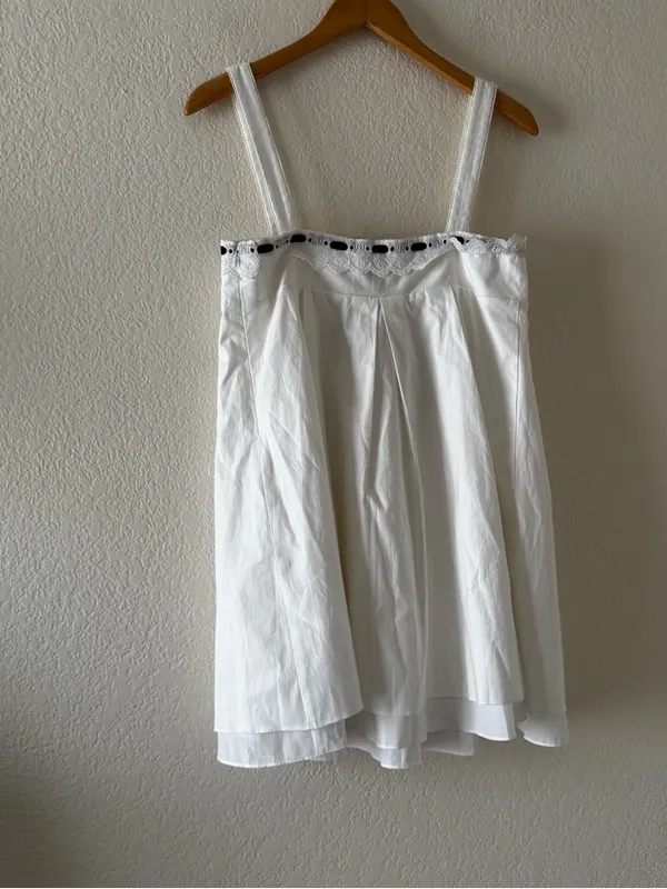 REFORMATION NWT Shai White Mini Dress 4 - Image 5