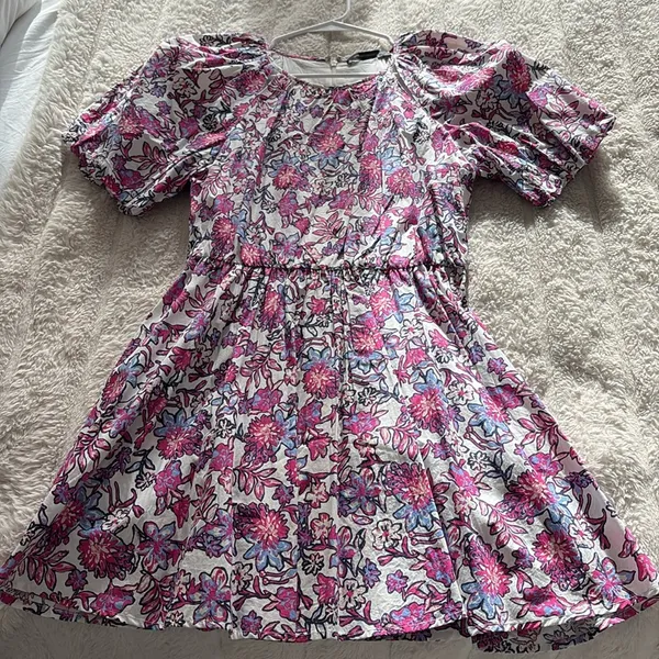 French connection puff sleeve dress - Image 2