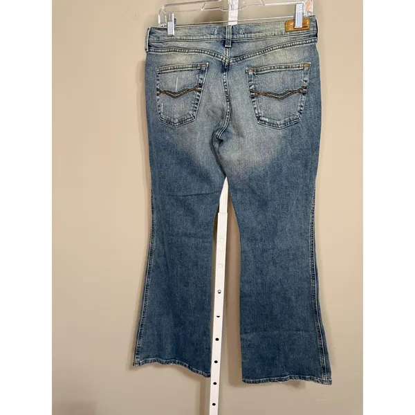 Mavi Marie 596 Super Low Rise‎ Flare Jeans Size 31/30 Blue Denim Streetwear - Image 2