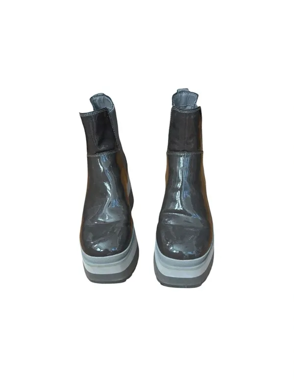 Nakedfeet GUILD IN MUD PLATFORM CHELSEA BOOTS 6 - Image 3