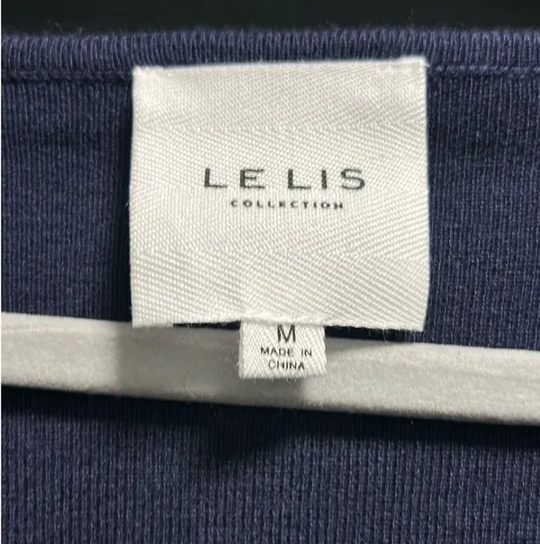 Navy Blue Le Lis Crop Cardigan - Image 2