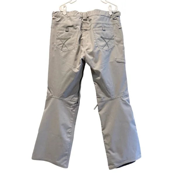 686 Womens Authentic Patron Insulated Waterproof Ski Snowboard‎ Pants XL Gray - Image 4