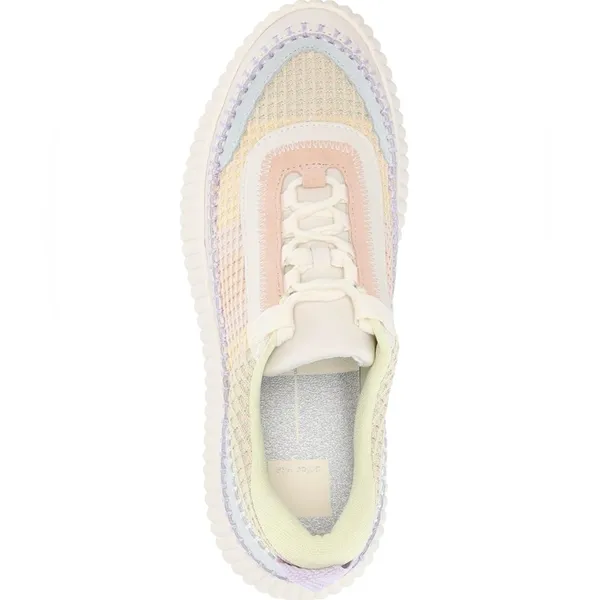 Dolce Vita Women’s Dolen Multi Pastel Stripe Knit Platform Sneakers Size 8 - Image 3