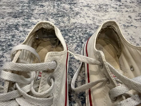 White Converse - Image 6