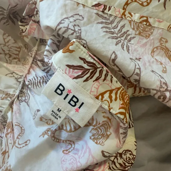 J.Crew BIBI tiger top M - Image 7