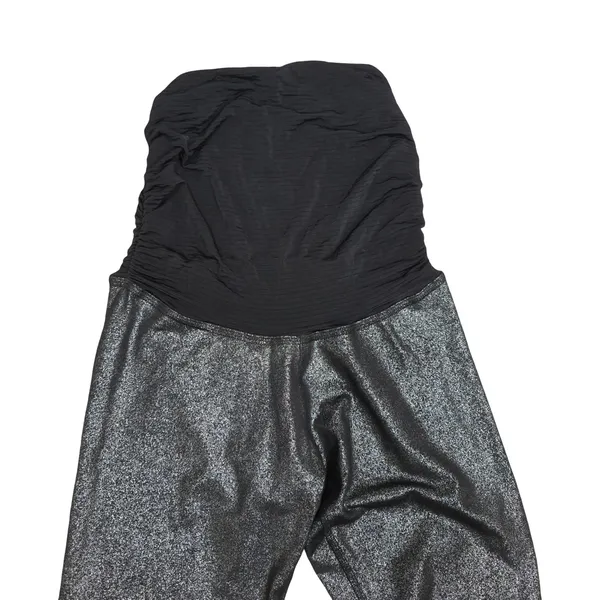 Beyond‎ the Bump Twinkle Foil Maternity Leggings Size: M - Image 3