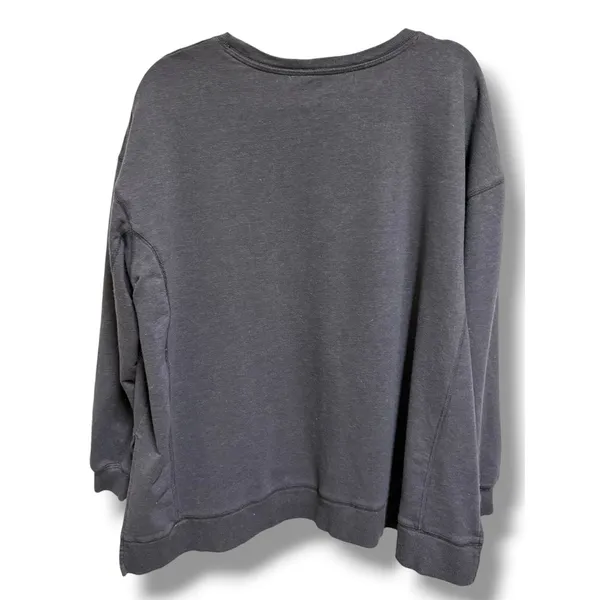 Wildfox Easy Does It Rainbow Sommers Sweatshirt Charcoal‎ Gray XXL Oversized - Image 4