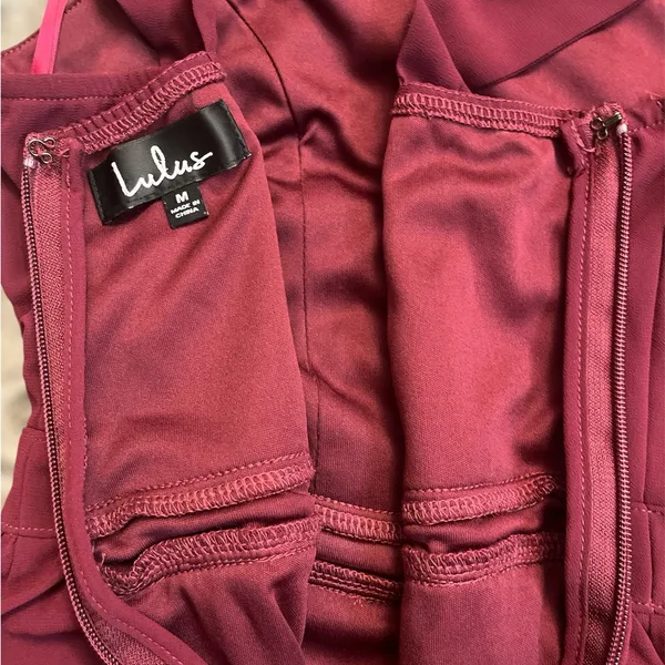 Lulus Burgundy Air of Romance Dress - Image 7