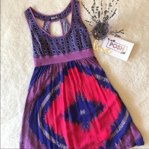 Ecote By Urban Outfitters Tie Dye Dress - Image 2