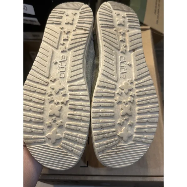 Hey‎ Dude Wendy Chambray Gray Natural Collection Lace-Up Shoes Size 7 - Image 5