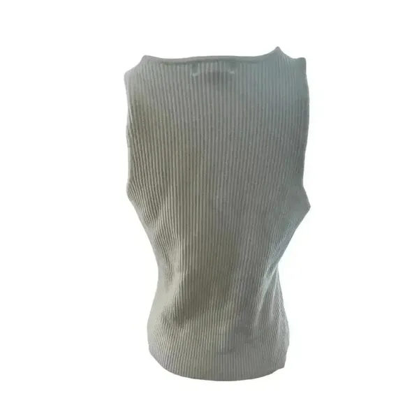 Marled Women‎ Large Sweater White Rayon Blend Fisherman Neutral Capsule Classic - Image 8