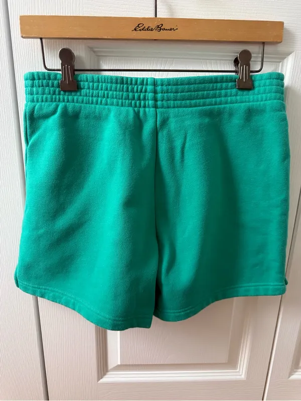 Aritzia Tna Sweatfleece Cozy Fleece Perfect Fleece Shorts in Green - Image 3
