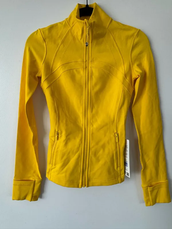 NWT LULULEMON - Maize Yellow Define Jacket Luon - $128 - Size 2 - Image 4