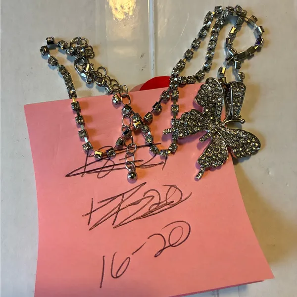 Butterfly Tennis Necklace - Image 5