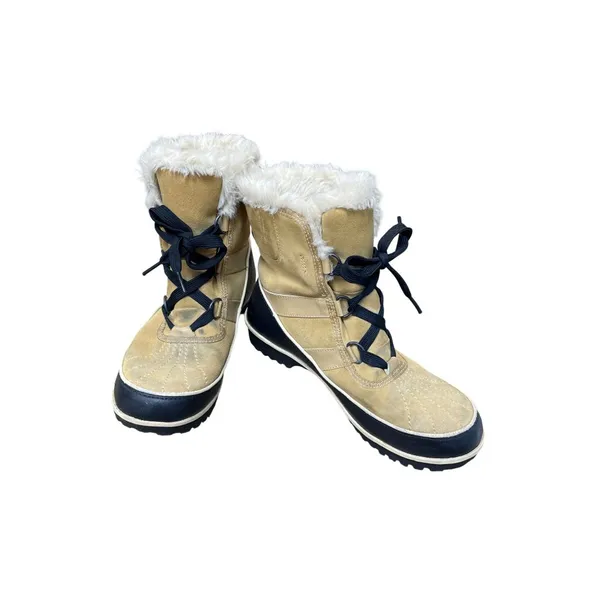 Sorel Womens Carnival Winter Boots Faux Fur Lined Size 8.5 SKU 9286 - Image 10