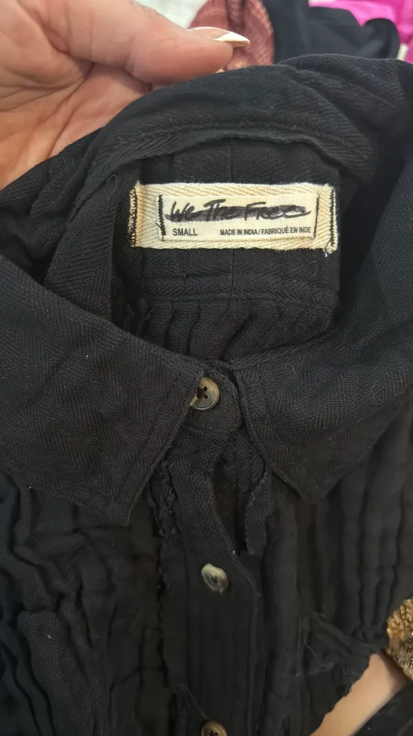 Free People Top Black - Image 2