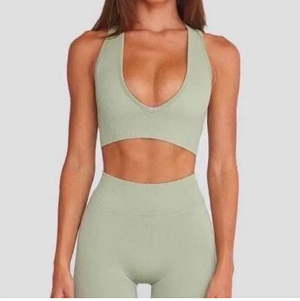 CSB green Isabelle mathers seemless bra - Image 6