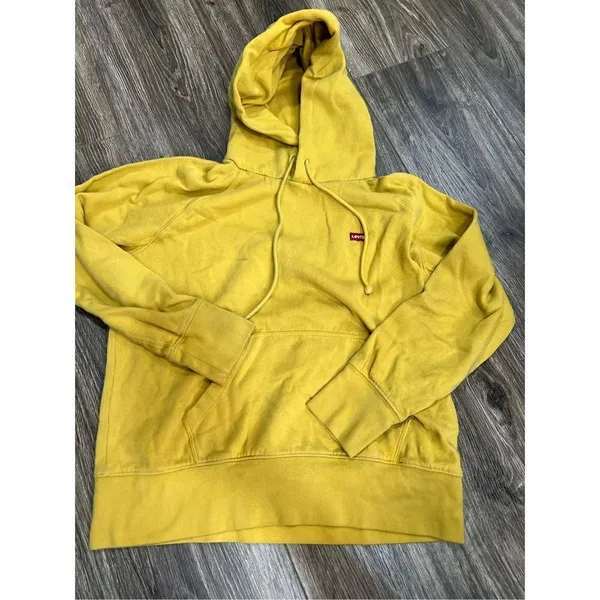 Levi’s Vintage Mustard Hoodie - Image 2