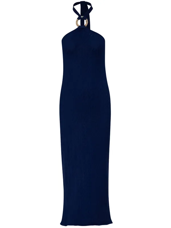 NWT BAOBAB Jerico Maxi Dress in Lapis Blue Size Small - Image 3