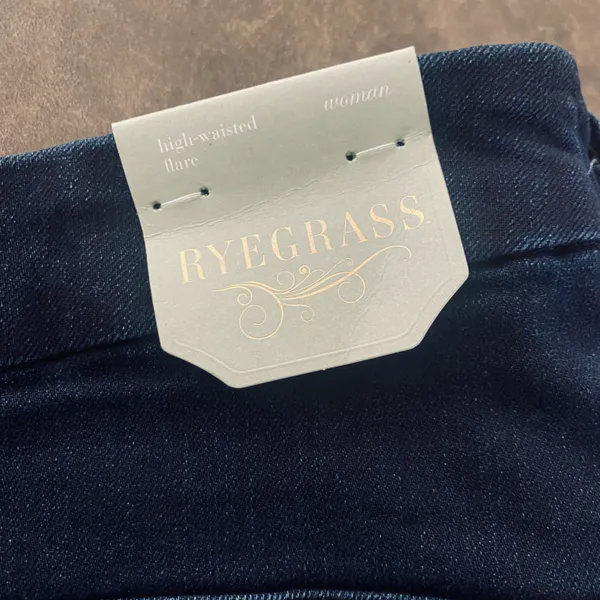 Ryegrass Womens High Rise Flare Leg Jean - Image 9