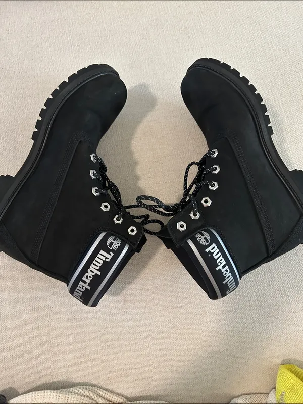 Timberland Stone Street 6-Inch Waterproof Boots, Black, Size 9.5, NWOT, display - Image 8