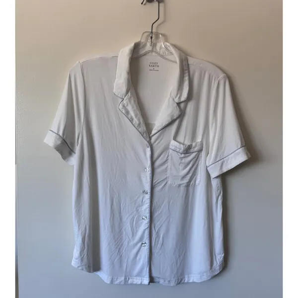 Cozy Earth White Women's Pajama top - Image 2