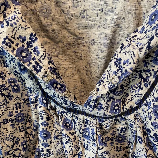 Lucky Brand Floral Peasant Blouse - Image 6