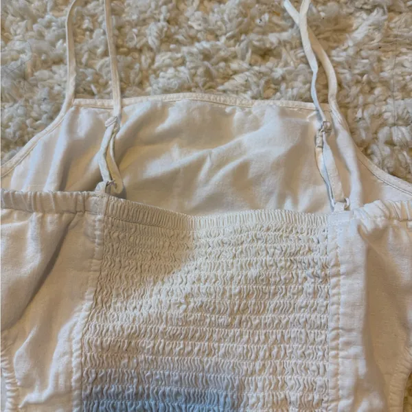 Aerie White Cutout Dress - Image 5