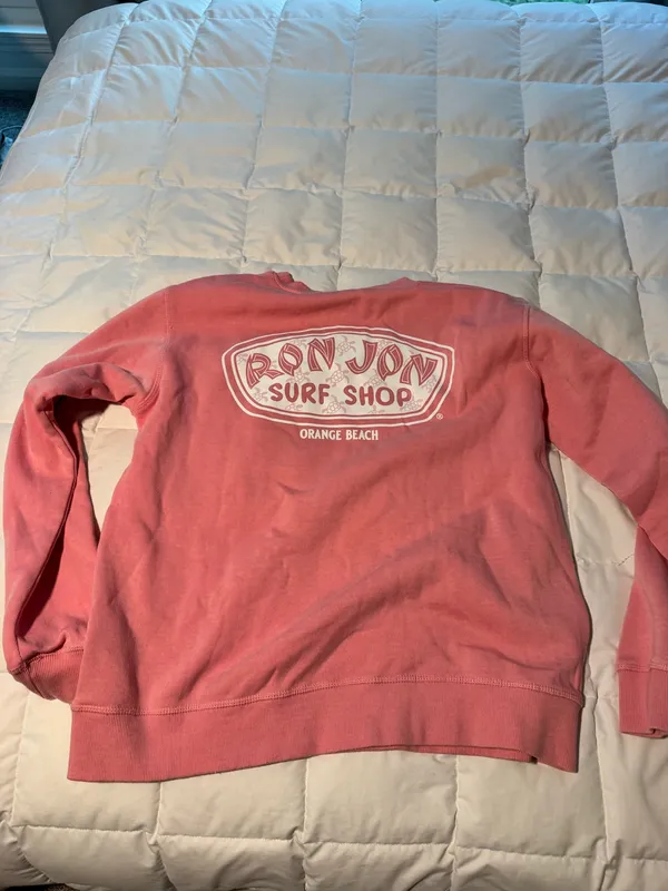 Ron Jon Surf Shop Sweatshirt Orange Beach - Image 2