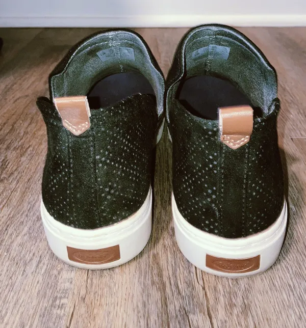 Black Slip Ons - Image 2