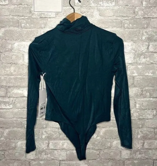 Lululemon Nulu Turtleneck Bodysuit Long Sleeve Thong Cut NWT Size XS (SMTL) - Image 5