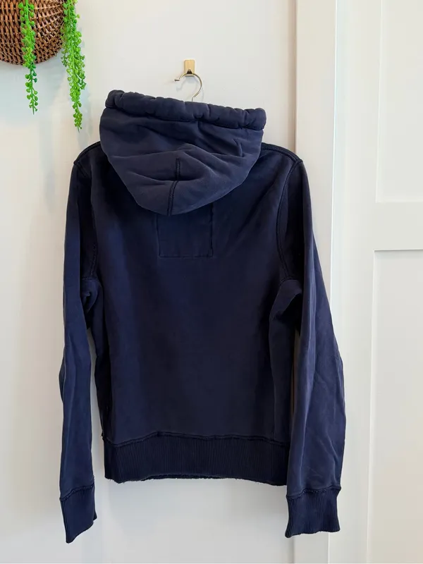 Abercrombie & Fitch Y2K Vintage Distressed Muscle Fit Hoodie Size Large - Image 5