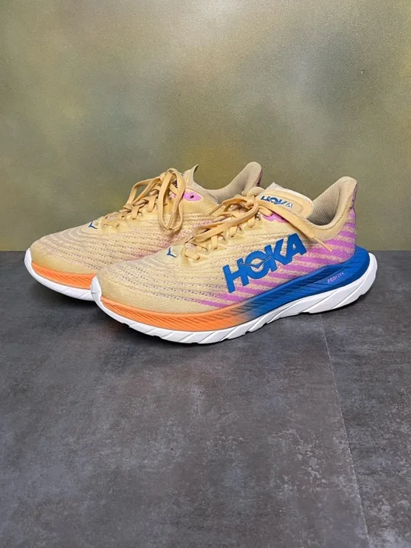 Hoka One One Mach 5 Women’s Running Shoes Impala/Cyclamen Size 8B - Image 3